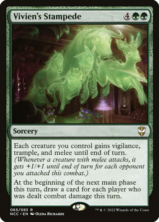 Vivien's Stampede (65) - New Capenna Commander (NCC)