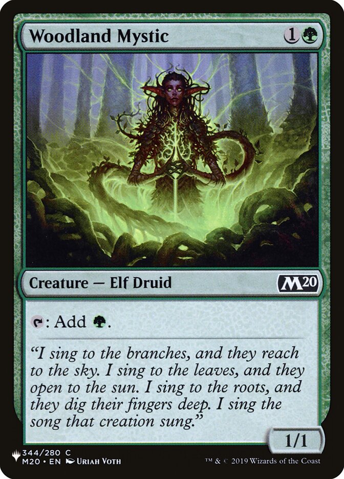 Woodland Mystic (M20-344) - The List (PLST)