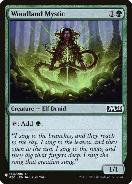 Woodland Mystic (M20-344) - The List (PLST)