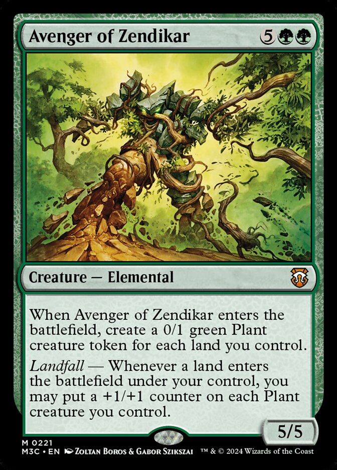 Avenger of Zendikar (221) - Modern Horizons 3 Commander (M3C)