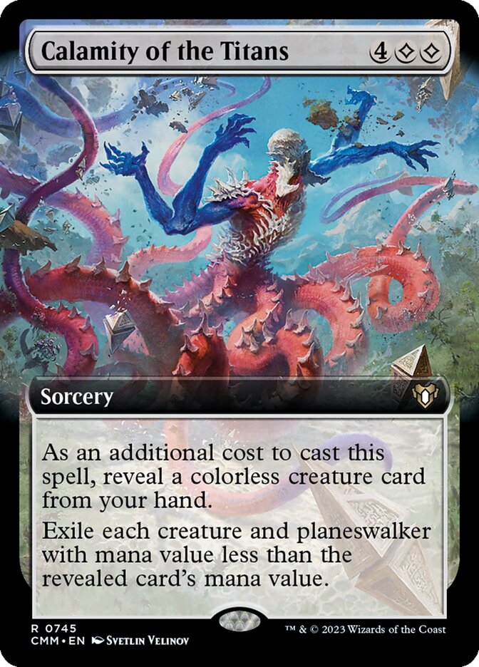Calamity of the Titans (745) - Commander Masters (CMM)