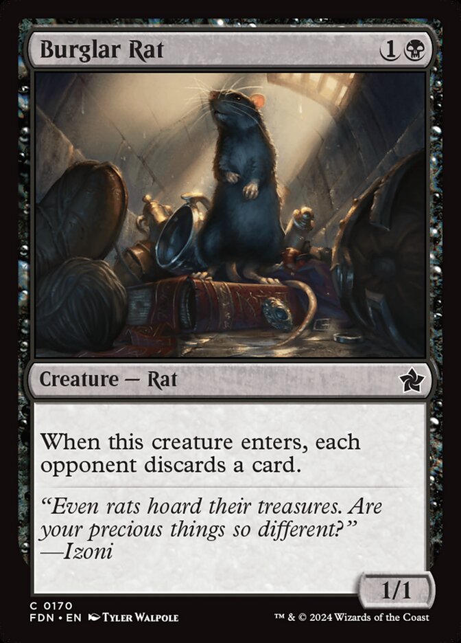 Burglar Rat (170) - Foundations (FDN)