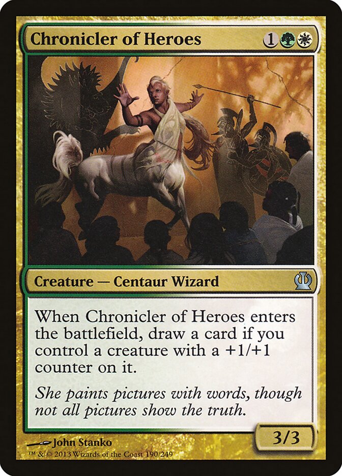 Chronicler of Heroes (190) - Theros (THS)