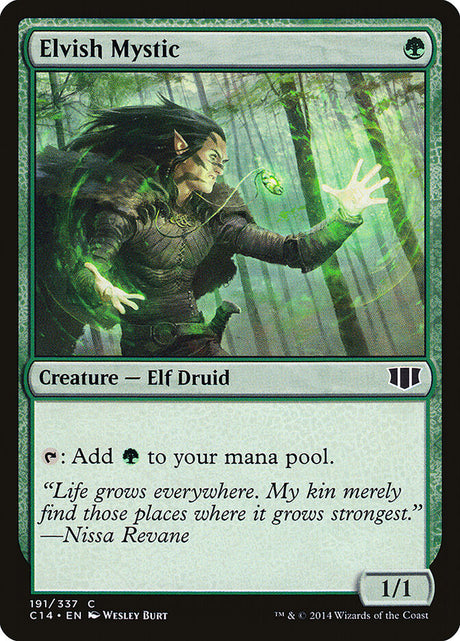 Elvish Mystic (191) - Commander 2014 (C14)