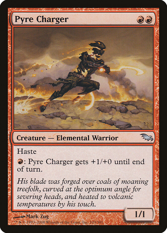 Pyre Charger (103) - Shadowmoor (SHM)