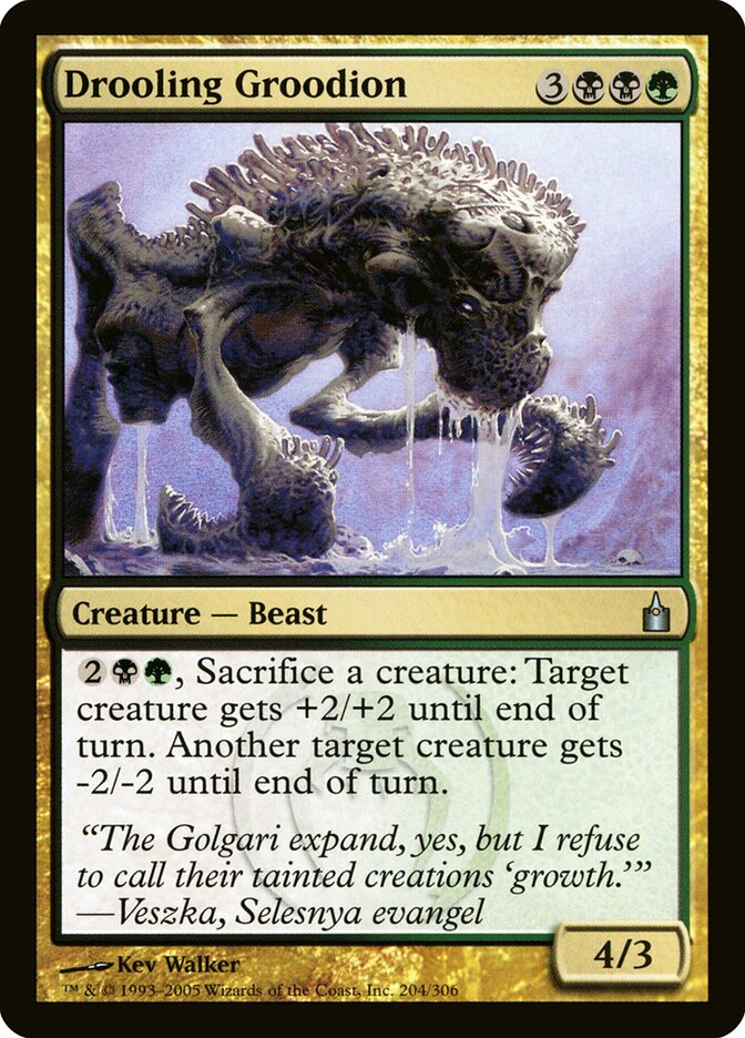 Drooling Groodion (204) - Ravnica: City of Guilds (RAV)