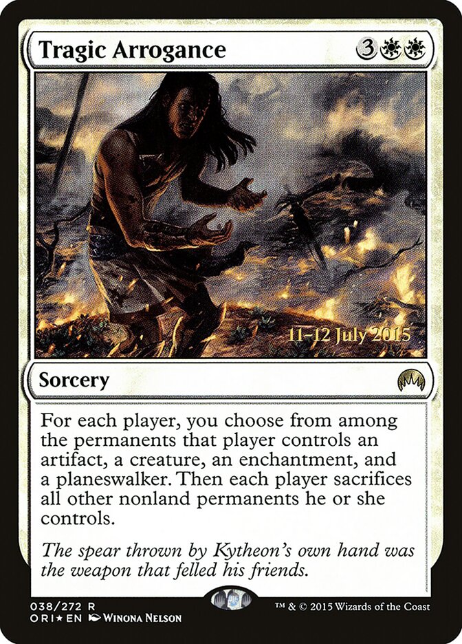 Tragic Arrogance (38s) - Magic Origins Promos (PORI)