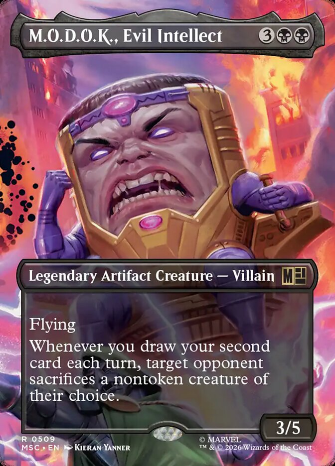 M.O.D.O.K., Evil Intellect (509) - Marvel Super Heroes Commander (MSC)