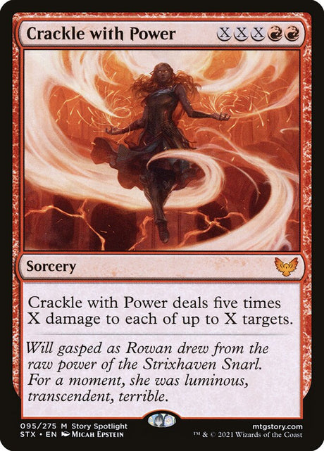 Crackle with Power (95) - Strixhaven: School of Mages (STX)