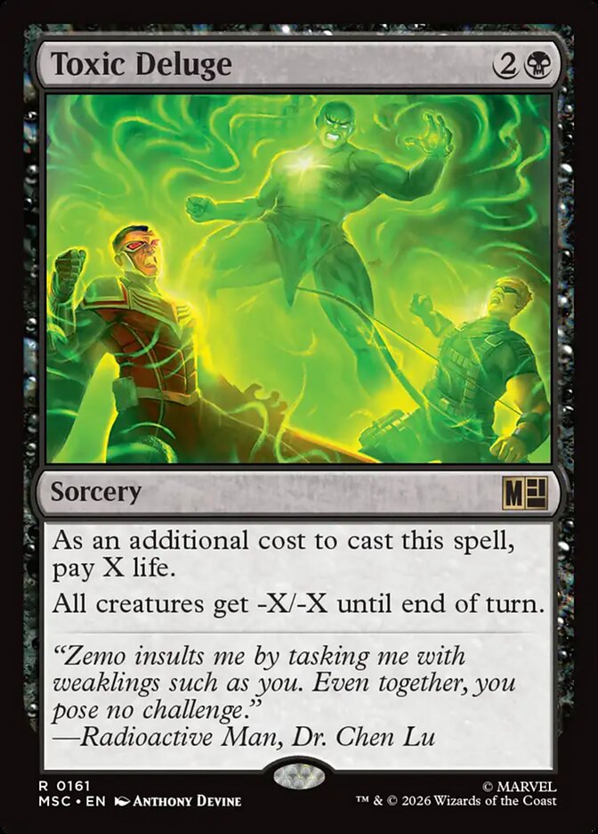 Toxic Deluge (161) - Marvel Super Heroes Commander (MSC)