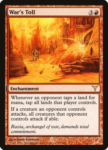 War's Toll (77) - Dissension (DIS)