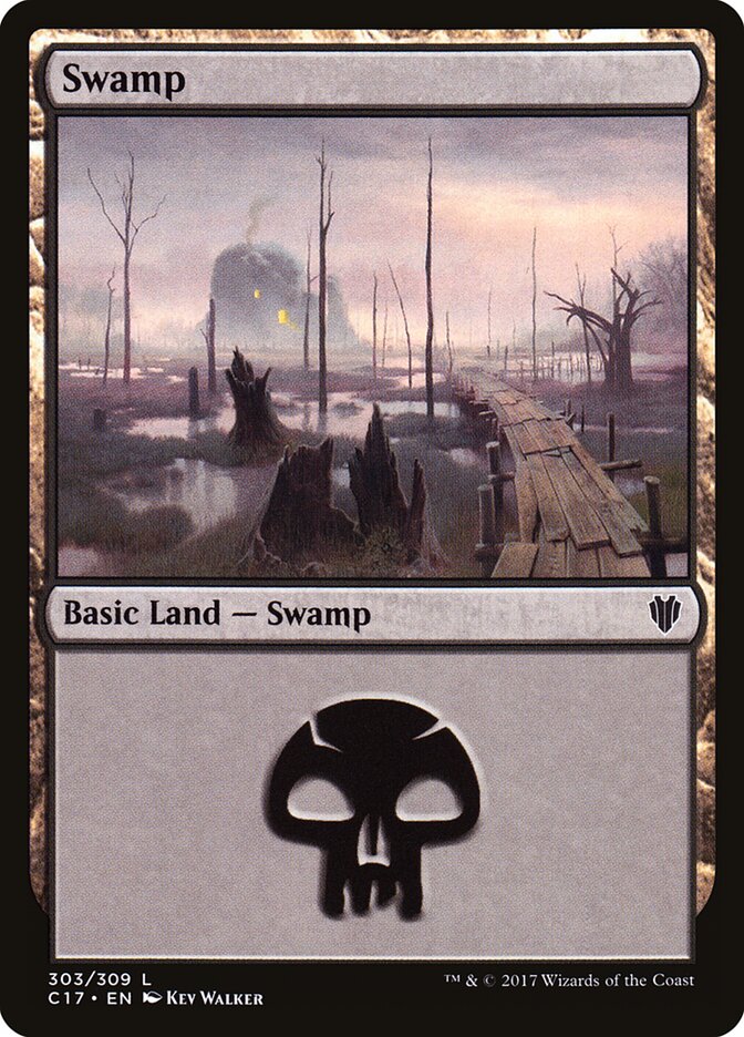 Swamp (303) - Commander 2017 (C17)