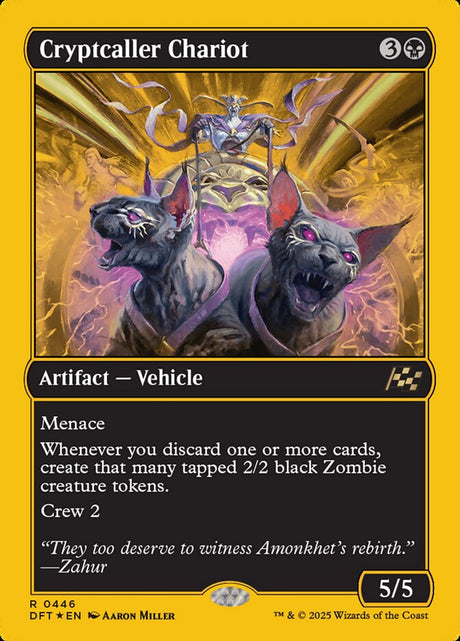 Cryptcaller Chariot (446) - Aetherdrift (DFT)