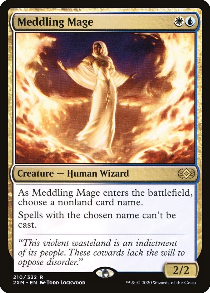 Meddling Mage (210) - Double Masters (2XM)