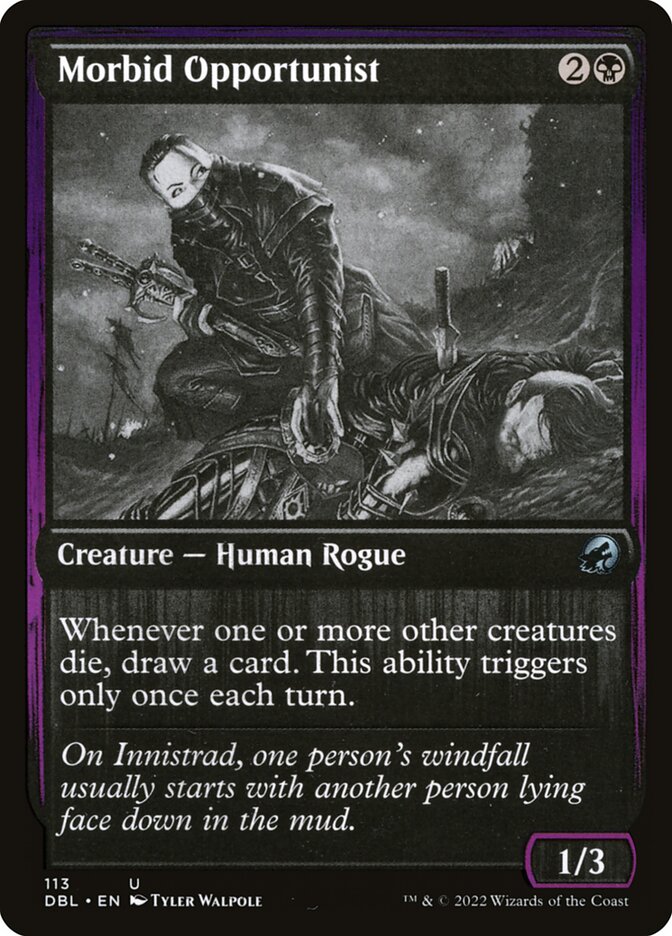 Morbid Opportunist - [Foil] Innistrad: Double Feature (DBL)