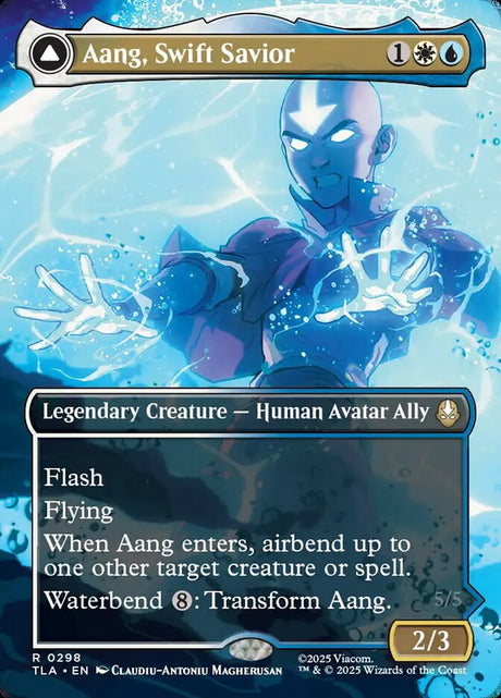 Aang, Swift Savior // Aang and La, Ocean's Fury (298) - Avatar: The Last Airbender (TLA)