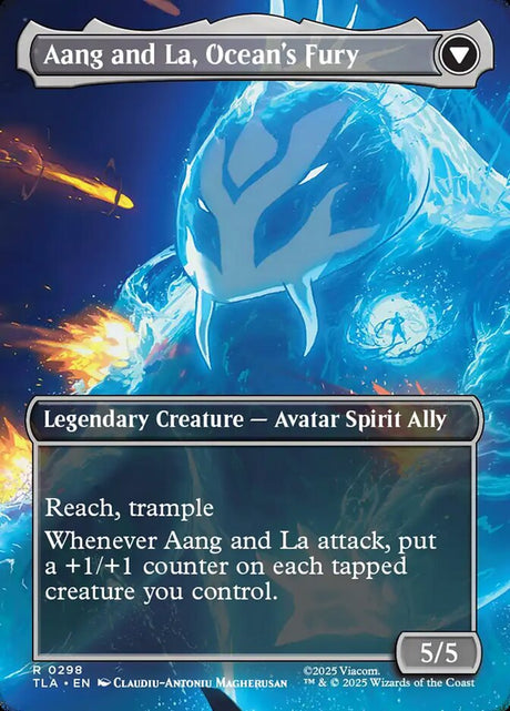 Aang, Swift Savior // Aang and La, Ocean's Fury (298) - Avatar: The Last Airbender (TLA)