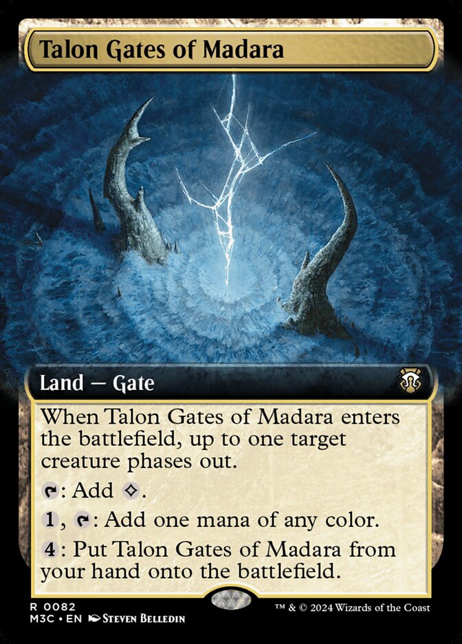 Talon Gates of Madara - [Ripple Foil, Extended Art] Modern Horizons 3 Commander (M3C)