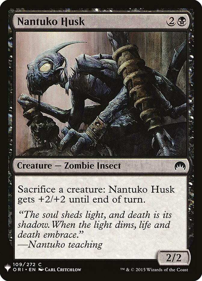Nantuko Husk (ORI-109) - The List (PLST)