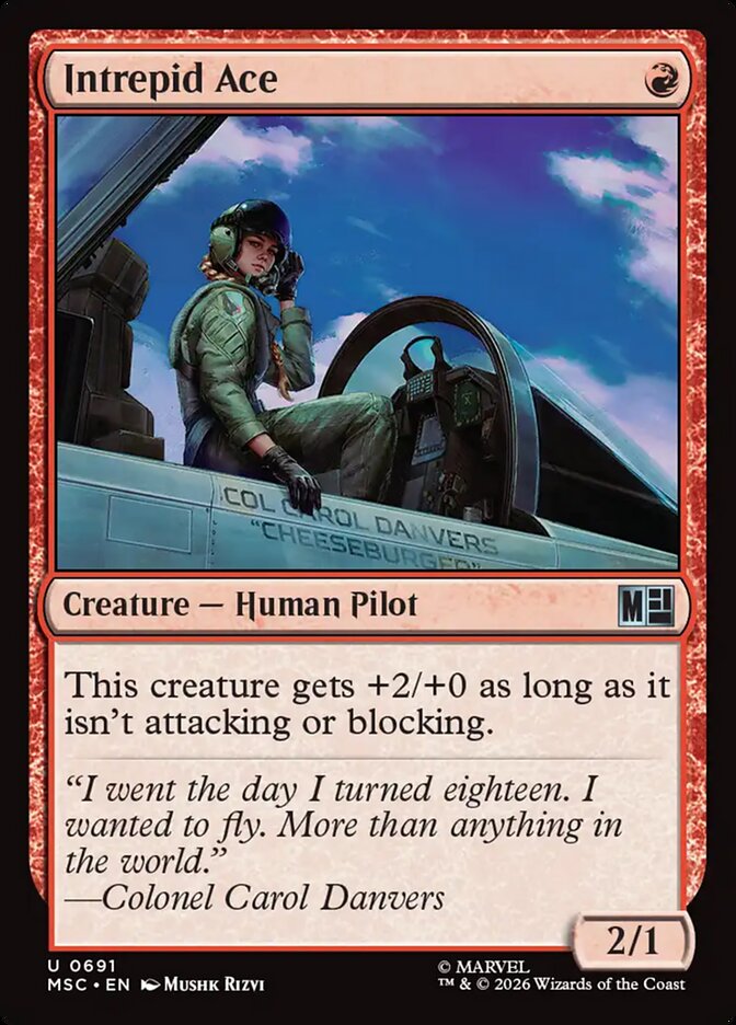 Intrepid Ace (691) - Marvel Super Heroes Commander (MSC)