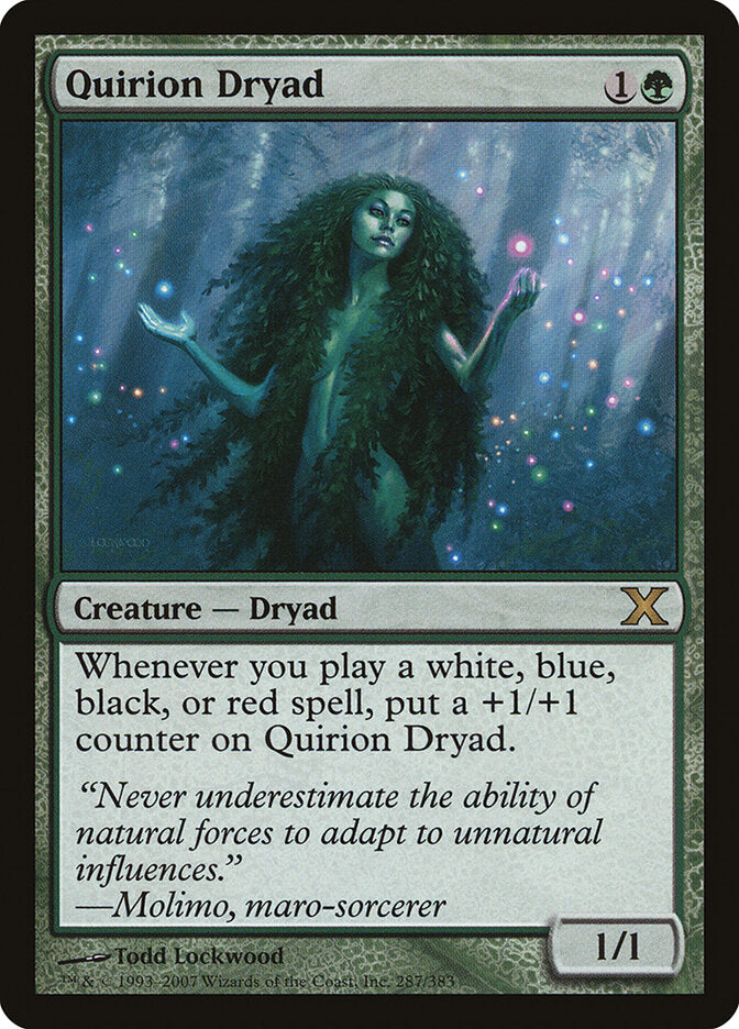 Quirion Dryad (287) - Tenth Edition (10E)