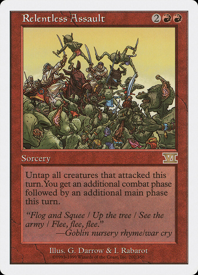 Relentless Assault (202) - Classic Sixth Edition (6ED)