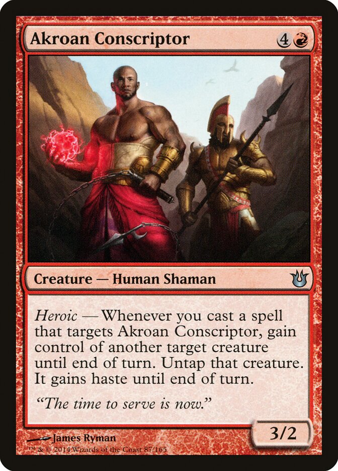 Akroan Conscriptor (87) - Born of the Gods (BNG)