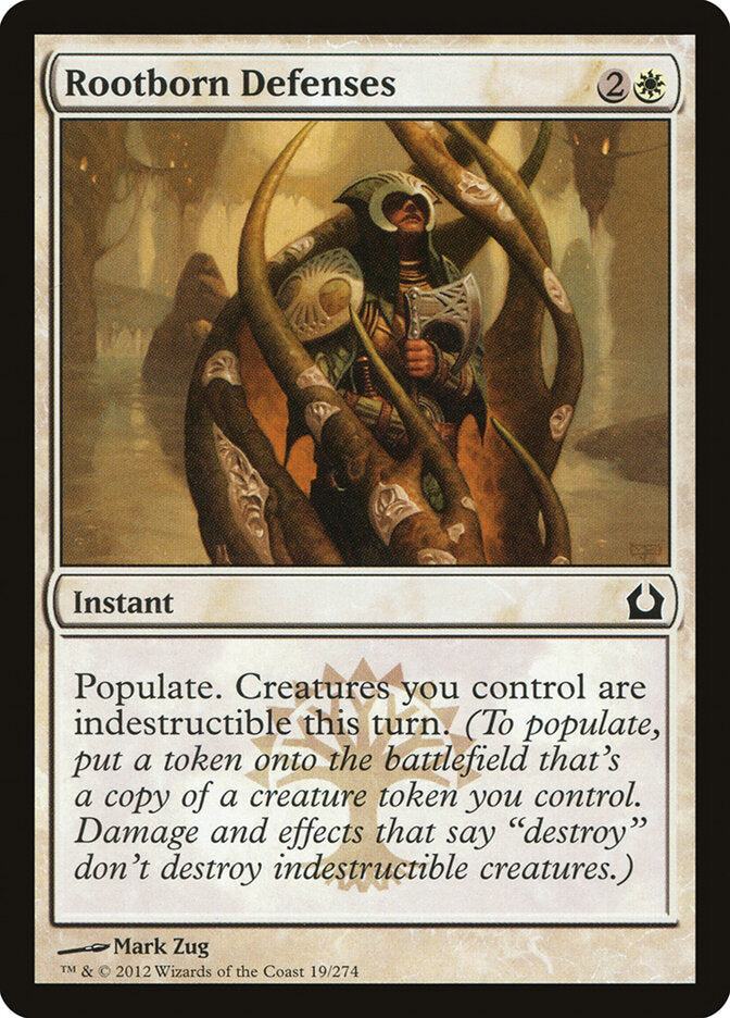 Rootborn Defenses (19) - Return to Ravnica (RTR)