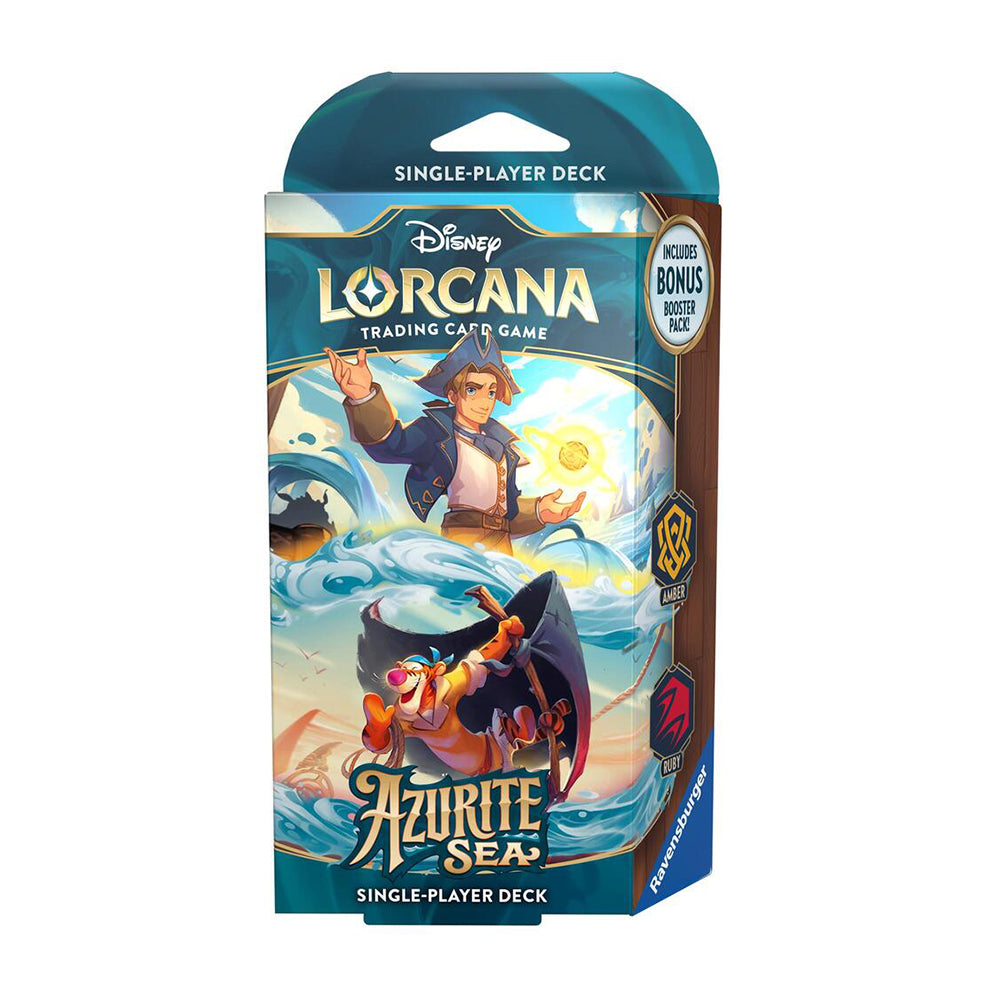 Disney Lorcana: Azurite Sea Starter Deck (Amber & Ruby) - Azurite Sea (6)