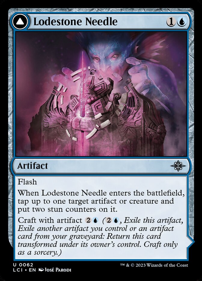 Lodestone Needle // Guidestone Compass (62) - The Lost Caverns of Ixalan (LCI)