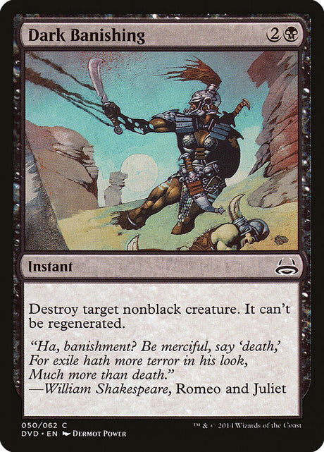 Dark Banishing (50) - Duel Decks Anthology: Divine vs. Demonic (DVD)