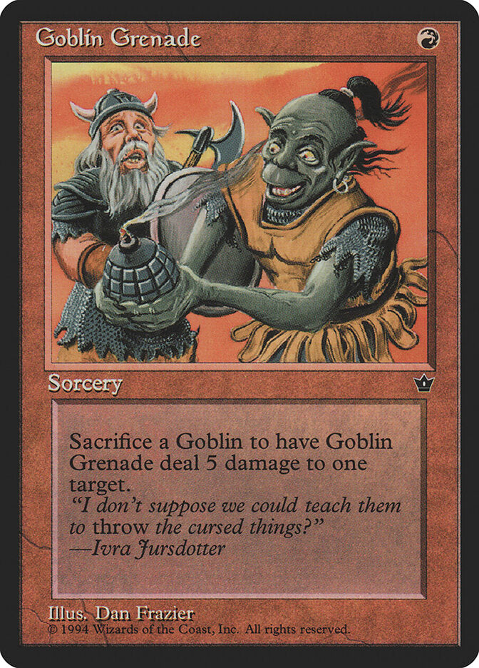 Goblin Grenade (56b) - Fallen Empires (FEM)