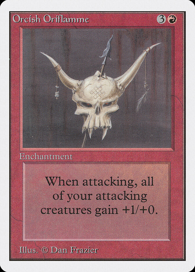 Orcish Oriflamme (167) - Unlimited Edition (2ED)