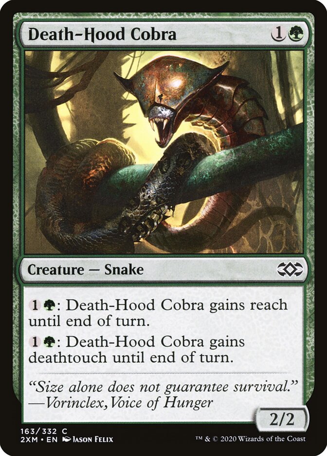 Death-Hood Cobra (163) - Double Masters (2XM)