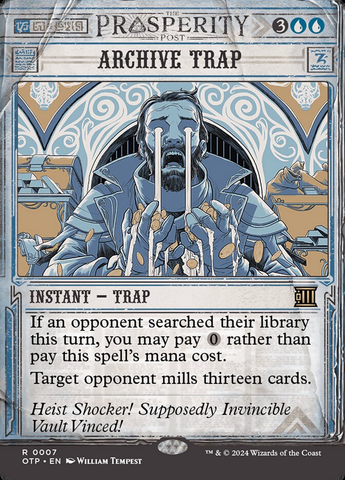 Archive Trap - [Foil, Showcase] Breaking News (OTP)