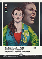 Radha, Heart of Keld // Radha, Heart of Keld (1876) - Secret Lair Drop (SLD)