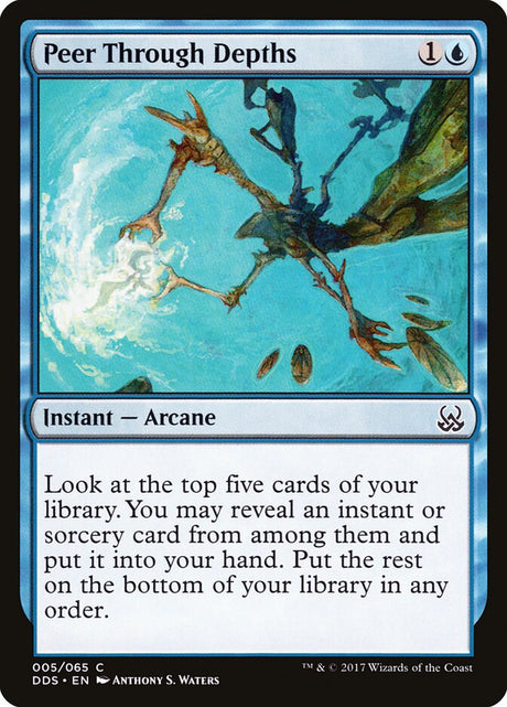 Peer Through Depths (5) - Duel Decks: Mind vs. Might (DDS)