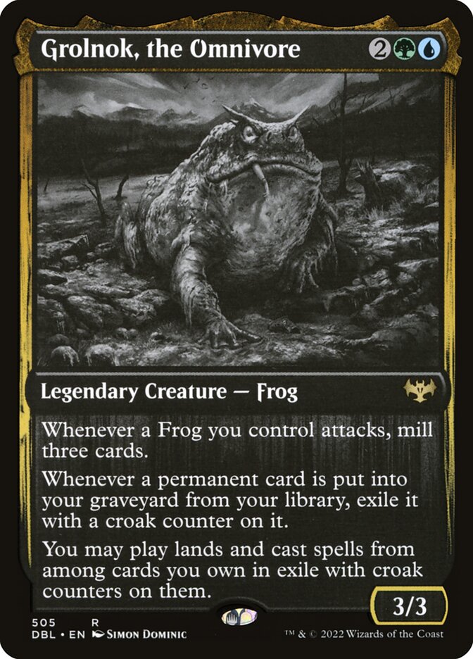 Grolnok, the Omnivore (505) - Innistrad: Double Feature (DBL)