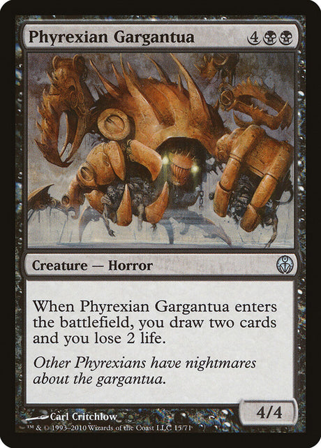 Phyrexian Gargantua (15) - Duel Decks: Phyrexia vs. the Coalition (DDE)