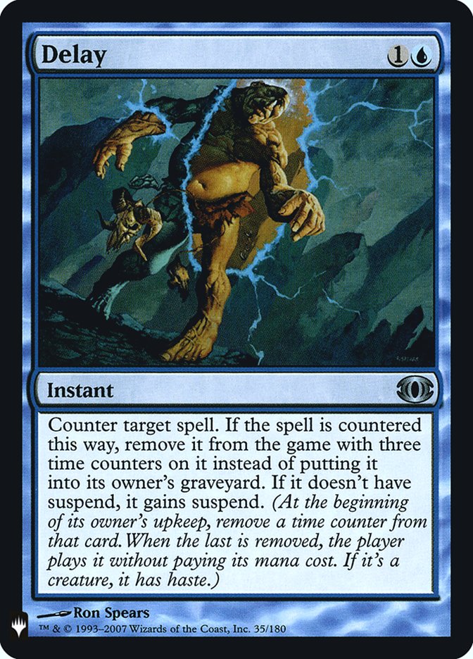 Delay - [Foil] The List (PLST)