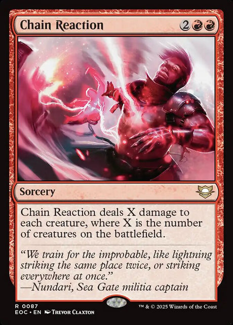 Chain Reaction (87) - Edge of Eternities Commander (EOC)