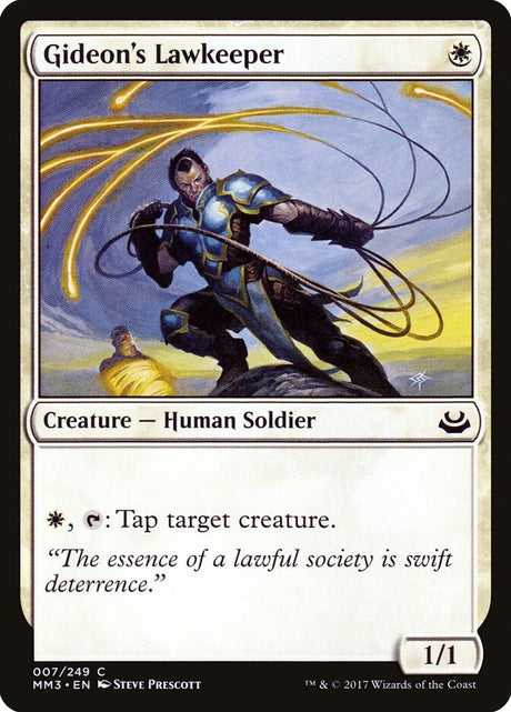 Gideon's Lawkeeper (7) - Modern Masters 2017 (MM3)