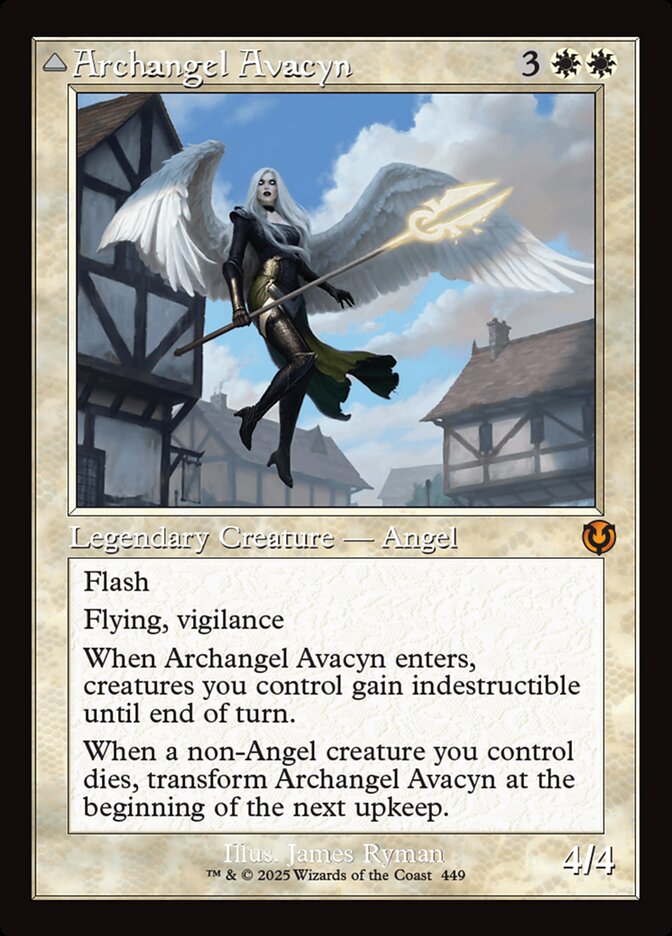 Archangel Avacyn // Avacyn, the Purifier - [Foil, Retro Frame] Innistrad Remastered (INR)