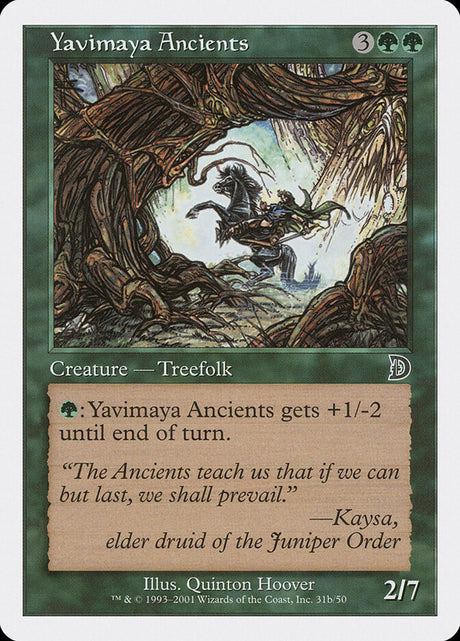 Yavimaya Ancients (31b) - Deckmasters (DKM)