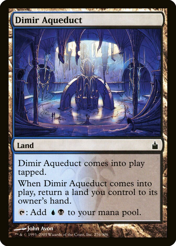 Dimir Aqueduct (276) - Ravnica: City of Guilds (RAV)