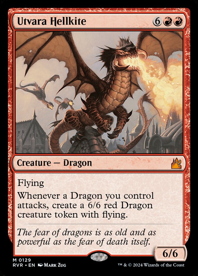 Utvara Hellkite (129) - Ravnica Remastered (RVR)