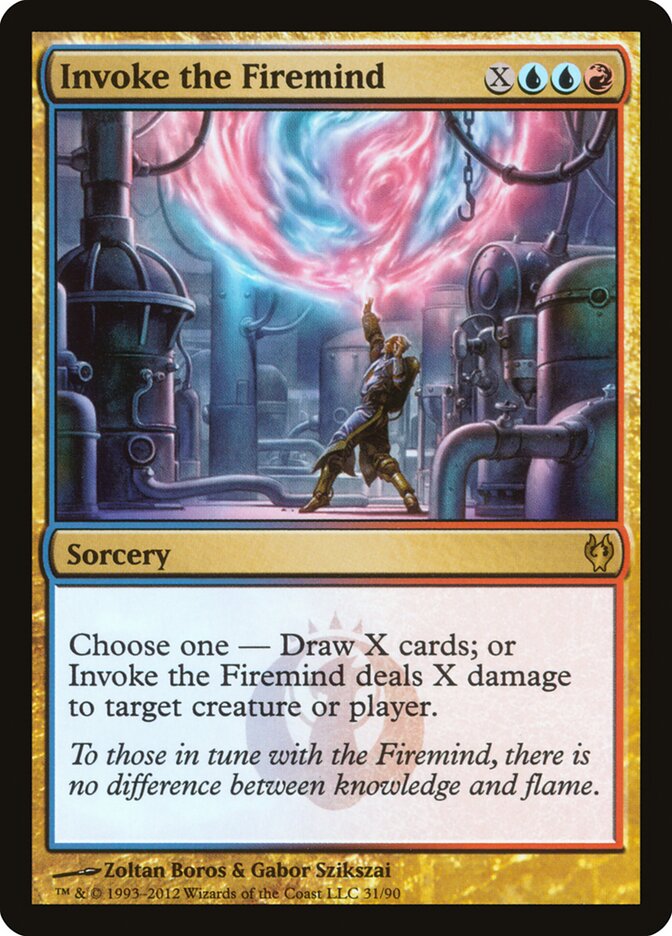Invoke the Firemind (31) - Duel Decks: Izzet vs. Golgari (DDJ)