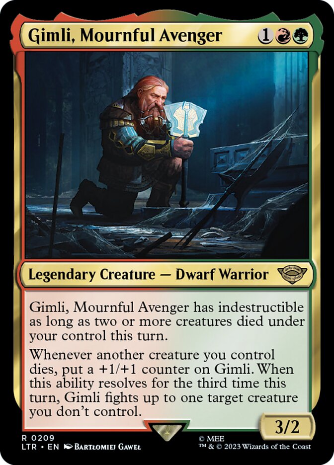 Gimli, Mournful Avenger (209) - The Lord of the Rings: Tales of Middle-earth (LTR)