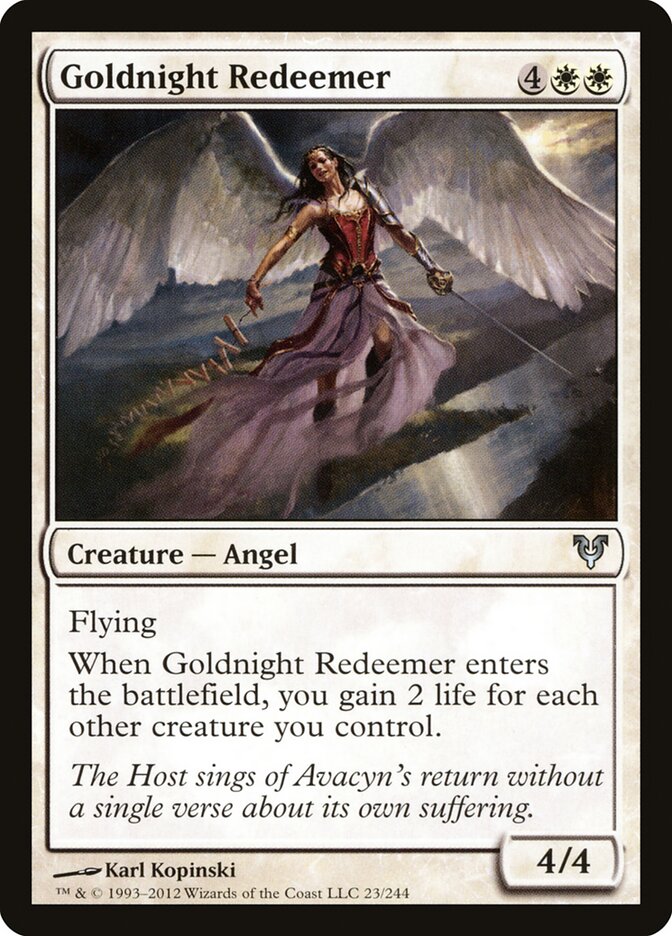 Goldnight Redeemer (23) - Avacyn Restored (AVR)