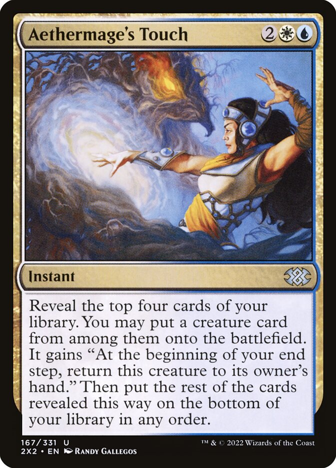 Aethermage's Touch (167) - Double Masters 2022 (2X2)